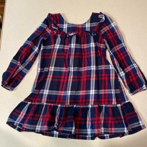 The Children’s Place. Toddler Winter Plaid dress.  Size 3T.